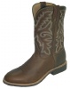 Twisted X MTH0006 for $154.99 Men's' Top Hand Western Boot with Oiled Brown Leather Foot and a Wide Round Toe